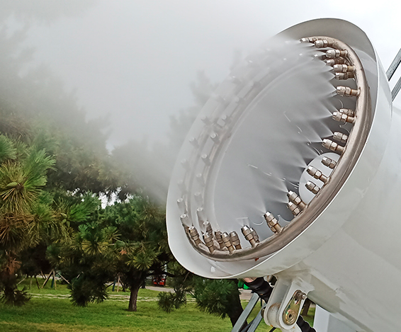 Dust Suppression Mobile Trolley Fog Cannon Sprayer Multifunctional