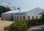 White 2Nd Hand Clear Span Marquee , Outside Storage Tents 500 People