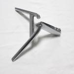 Anodizing Grey Aluminum Die Cast Products TV Holder For 400T Machine
