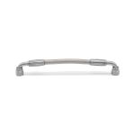 1/4" I.D. Stainless Steel 304 PTFE PTFE Braided Hose With 04 JIC Female