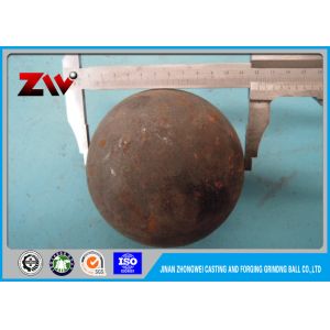 Low carbon SAG mill grinding balls low breakage diameter 125mm