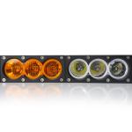 H Style 240W White to Yellow Color 24pcs 10W CREE LED LIGHT BAR 6000K 10-30V