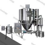 SUS304 Eco Friendly Quartz Flash Dryer Equipment with 200mm diameter chamber