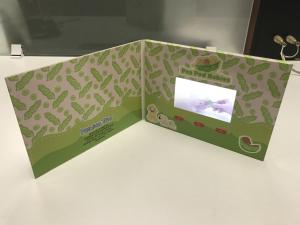 China Art Craft Video Brochure Card Paper Material 4.3 Inch For Kids factory