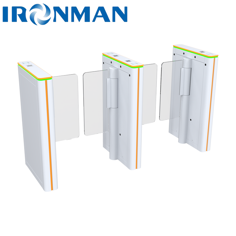 Modern IM.LB.08 Speed Gate for Office Lobby – Enhance Access Control & Aesthetic Design