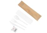 Biodegradable Disposable CPLA Dinnerware Cutlery Set