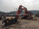 BEIYI BY-CS250RT multifunctional excavator hydraulic scrap steel shear for 6-50T