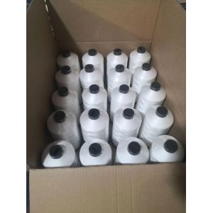 Fast Sample Lead Time 210d/3 White Polyester Sewing Thread for Quilting Machine