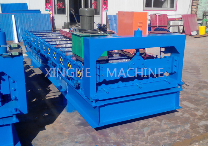 3kw High Speed Roof Panel Roll Forming Machine Using Galvanized Steel Coil