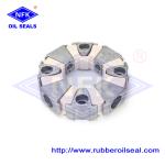 PET PU Rubber Shaft Coupling 110H Shaft Spider Coupling For HITACHI Excavator