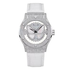 China Black Band Quartz Battery Wristwatch featuring Stainless Steel Bezel factory