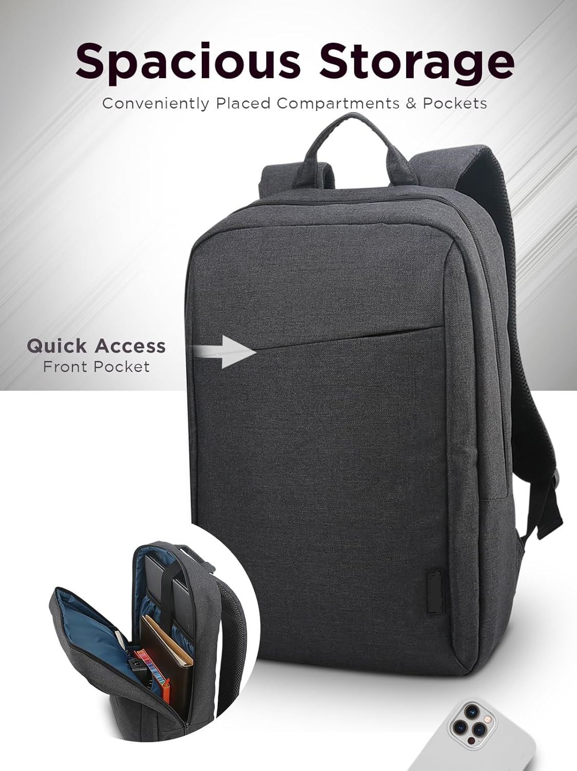 Factory Directly Custom Large Capacity Laptop Backpack Custom Logo Simple Rucksack Stylish Luxury Business Computer Bag