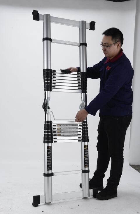 Anti Rust 5.6m Multi Purpose Telescopic Ladder