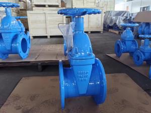 China BS5163 CI 200mm Gate Valve For Water Line Resilient Seated factory