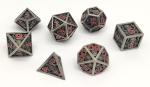 Wear Resistant Resin Polyhedral Dice set Practical For Collection