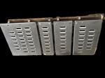 Medical Hospital Bed Accessories Metal Hospital Bed Board Panel Four Parts