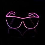 party decoration light up el glasses/ led glasses/ imitation glasses