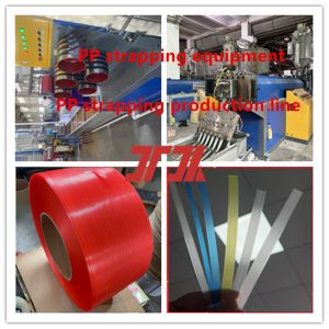 Plastic Packaging Machinery PP Strapping Tape Extruder PP Strapping Tape