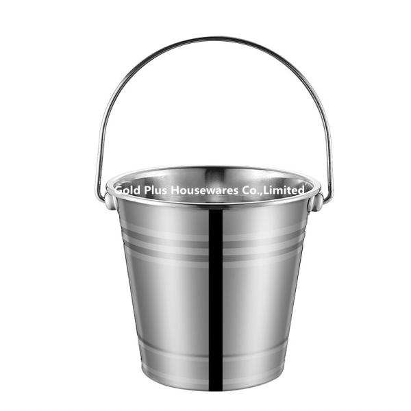 2L Hot selling ice bucket metal steel outdoor red wine ice bucket beer wine