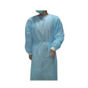 China Soft Texture Disposable Isolation Gowns / Non Woven Isolation Gown factory