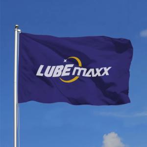 China LUBEMAXX Outdoor Advertising Flag factory