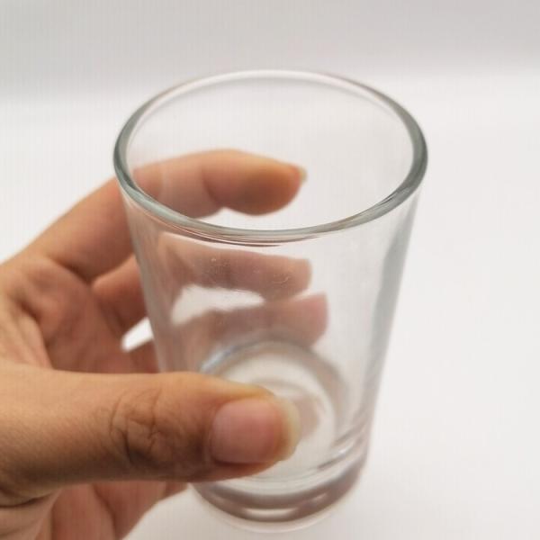 Bottom Dia 53mm 59mm Juice Drinking Water Glasses For Wine 160ml 300ml