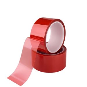 China PET Red Bonding Tape Non Trace Shielding High Temperature Tape on sale