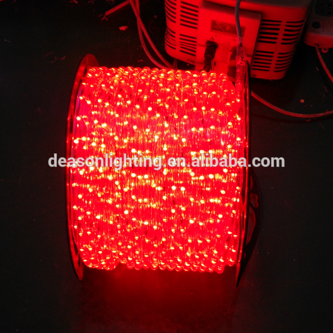 warm white led rope light for Christmas decoration