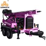 200m Deep Water Well Drilling Equipment Small Trailer Mounted Water Well Drill