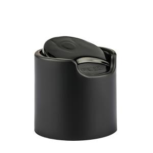 China High Quality 28/410 Matte Black ABS Bottle Top Cap For Plastic Bottle Economically Friendly factory