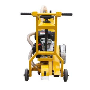 China 13HP Hand Push Pavement Road Grooving Machine Dust Reducing factory
