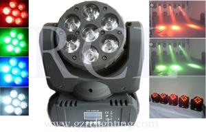 China 7X10W 4 In 1 LED RGBW Moving Head Beam Light for KTV DISCO LED Stage Lights factory