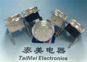 China High Temperture Auto Reset Type Thermal Fuse Bimetallic Water Dispenser Thermostat KSD301 250V 10A factory