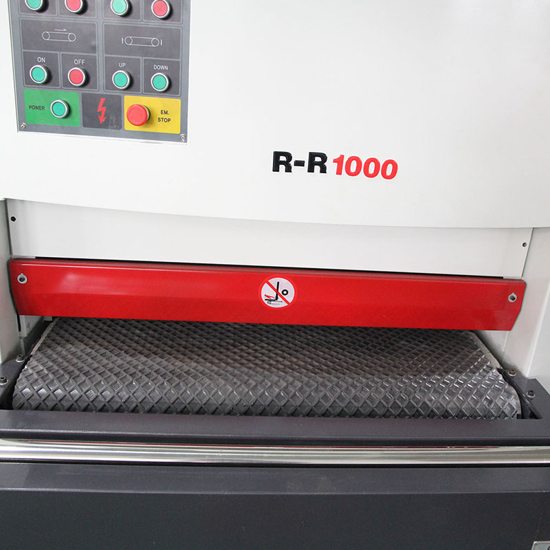 Durable High Efficient Dry Grinding Rr1000mm Metal Parts Surface Deburring Sheet Metal Buffing Drawing Machine For Metal