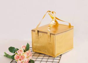 China Customized Logo Thermal Cooler Bag , Insulated Lunch Bag With Containers Non Woven Material factory