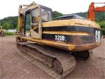 Used CAT Caterpillar 320B Excavator Digger Original From Japan