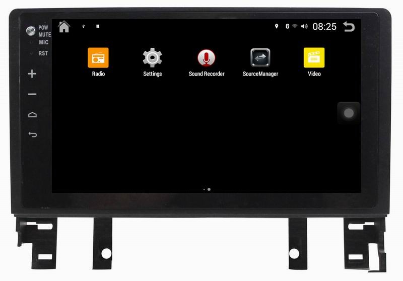 Ouchuangbo android 4.4 car stereo dvd radio for Old Mazda 6 suppoer 3188 Cortex A9 Quad core 3G wifi BT USB