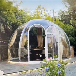 China PC Standing Garden Room Four Season Glass Bubble Houses for Hotel Business Trips factory