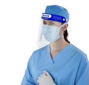China PE Face Shield for Epidemic Prevention , Transparent Full Face Safety Cover factory
