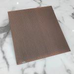 Rustproof Patina Brass Antique Stainless Steel Sheet Anticorrosive Mirror Finish