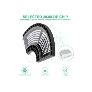 14400LM Foldable 100w Full Spectrum Led Grow Light With 288leds