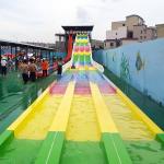 High Strength Adventure Park Water Slide Equipment Customization