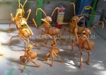 Fiberglass Animals Statues Giant Size Brown Fiberglass Ant Statue