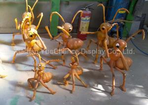China Fiberglass Animals Statues Giant Size Brown Fiberglass Ant Statue factory