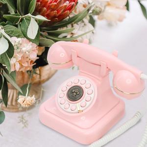 China Plastic Telephone Audio Guest Book 32GB Memory Phone Guestbook Wedding factory