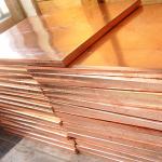 C1100 Pure Red Copper Sheet , 1mm 3mm 4mm Copper Plate BV ISO Certificate