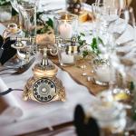 Classic Wedding Phone Guest Book Retro Craftsmanship Audio Wedding Guestbook For