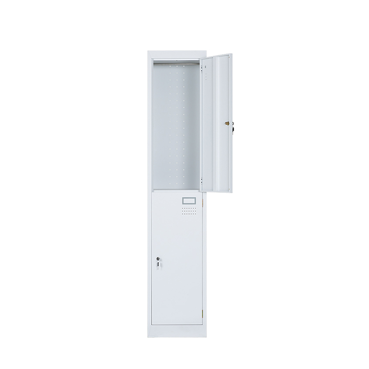 Steel furniture student storage clothes gym 2doors metal locker