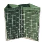 Galfan Coated Defensive Hesco Barrier Easily Assembled 50 X 50mm