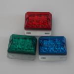 IP67 / IP68 Led Motorcycle Tail Lights 24V Amber Trailer Lamp Red Amber White